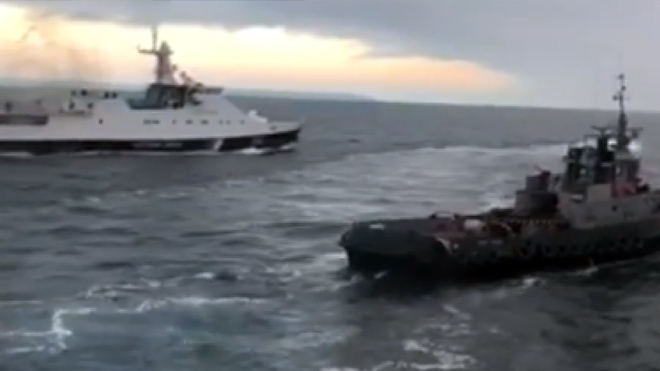 У Зеленского отреагировали на захват украинского корабля в Азавском море