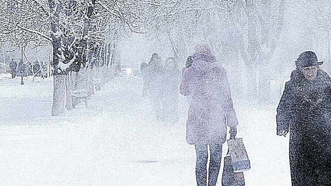 Приближающийся к Украине циклон принесет морозы до -24 и сильный снегопад