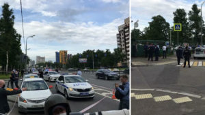 В Москве полицейские пострадали при стрельбе на Ленинском проспекте