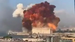 В Бейруте прогремел мощный взрыв
