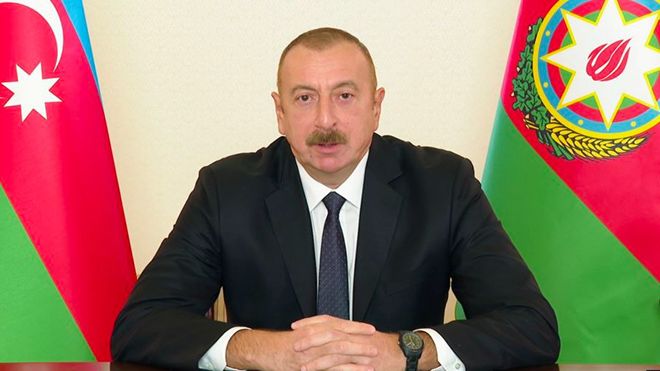 Алиев исключил возможность какого-либо статуса Карабаха