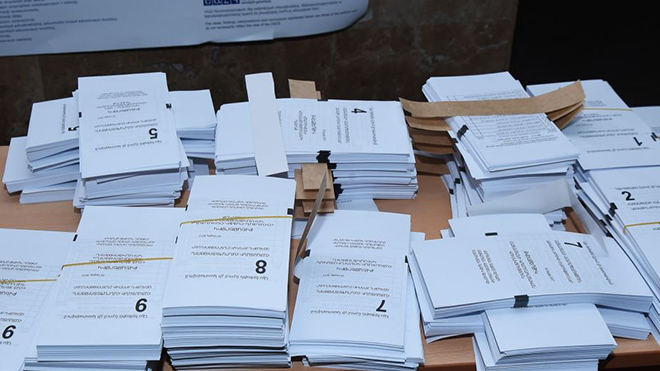 Մի շարք ընտրատեղամասերում իրականացված վերահաշվարկի արդյունքում «Քաղաքացիական պայմանագիր» կուսակցության քվեները ավելացել են 659-ով, «Հայաստան» դաշինքինը՝ 744-ով, «Պատիվ ունեմ» դաշինքինը՝ 5-ով