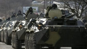 В Киевской области обнаружена колонна из 100 танков РФ