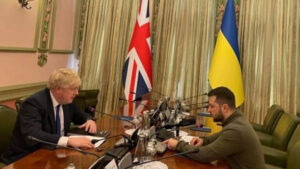 В Киев срочно прибыл премьер Великобритании Борис Джонсон