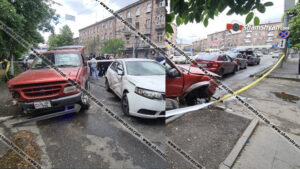 Ողբերգական ու շղթայական ավտովթար՝ Երևանում. Շենգավիթի ոստիկանության մոտ բախվել են BMW-ն, Kia-ն, Ford-ը, Mercedes-ն ու 2 Opel, կա 1 զոհ. ՖՈՏՈՌԵՊՈՐՏԱԺ